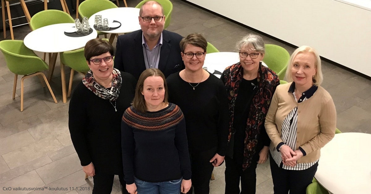 Vaikutusvoima kurssi 11.1.2018 vakuuttaa ja vaikuttaa