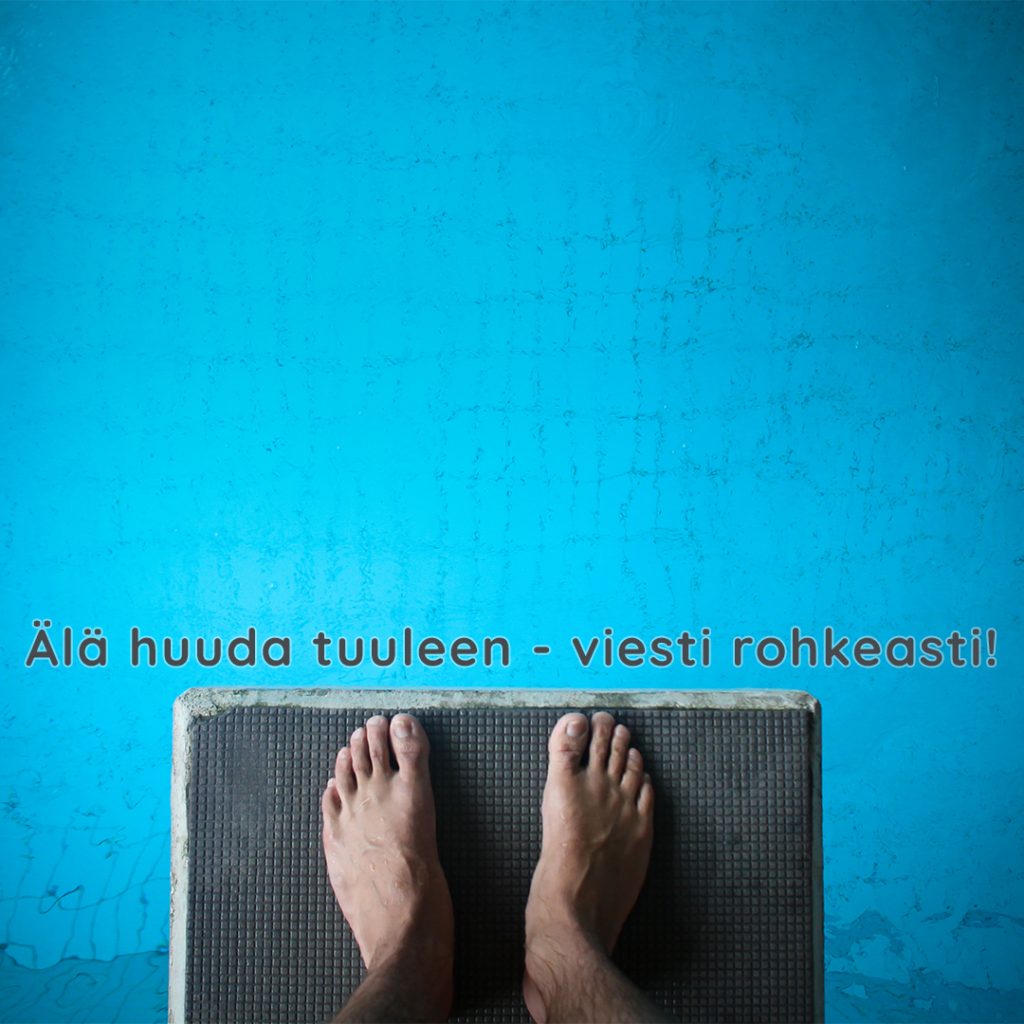 Viesti rohkeasti -webinaari